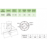 Wington 榮通 FE40JR 16吋 至尊系列噴粉密網外置電容器吸頂風扇